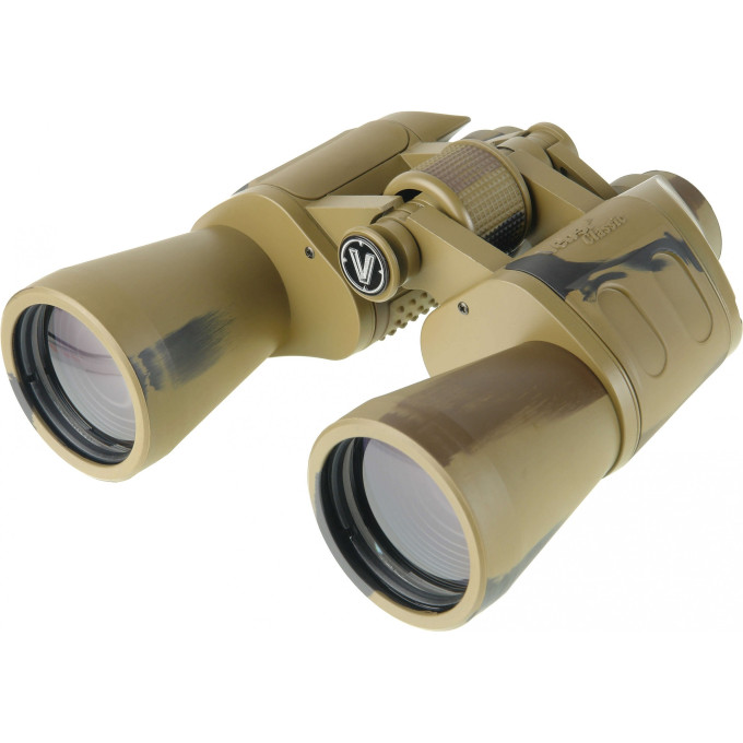 Бинокль VEBER CLASSIC БПШЦ 15x50 VRWA широкоугольный, камуфлированный