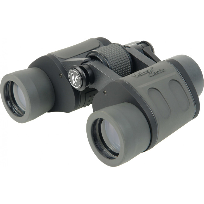 Бинокль VEBER CLASSIC БПШЦ 7x35 VRWA широкоугольный, серый