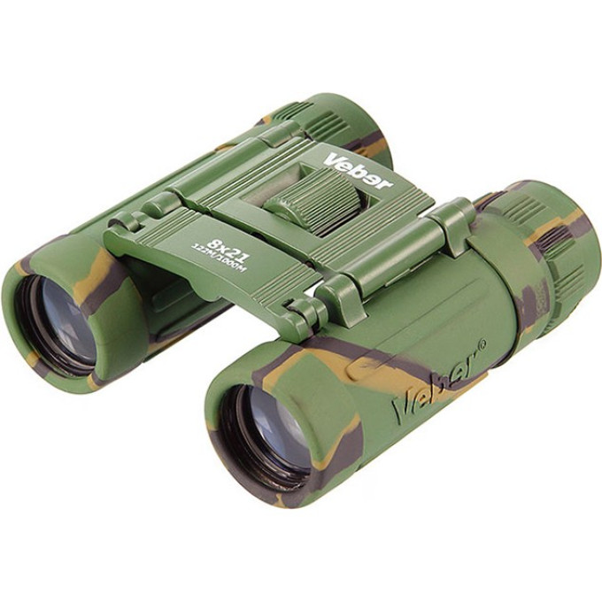 Бинокль VEBER SPORT БН 8x21 камуфлированный