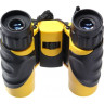 Бинокль VEBER WATERPROOF 8x25 черный/желтый