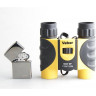 Бинокль VEBER WATERPROOF 8x25 черный/желтый