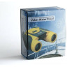 Бинокль VEBER WATERPROOF 8x25 черный/желтый