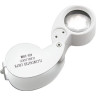 Лупа складная VEBER 21011 с подсветкой, 40x, 25 мм