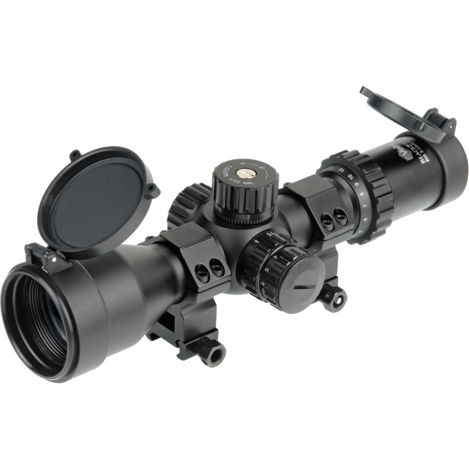 Прицел оптический VEBER BLACK RUSSIAN 3-12x42 SF FFP RG